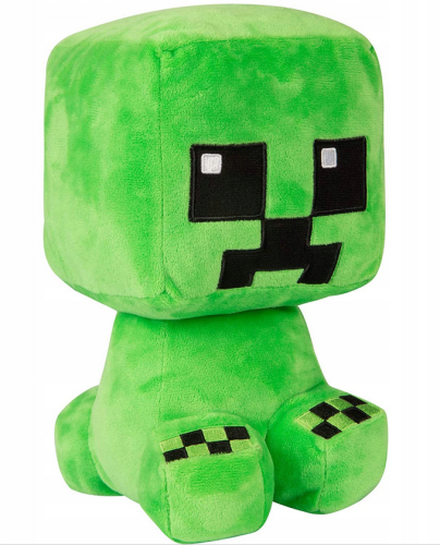 MINECRAFT CREEPER DUŻA PLUSZOWA MASKOTKA PLUSZAK POSTAĆ Z GRY PRZYTULANKA